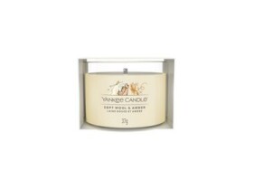 YANKEE CANDLE Soft Wool & Amber 37 g