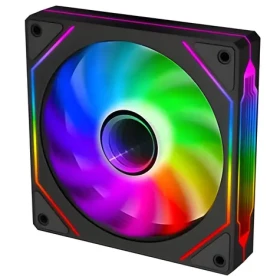 EVOLVEO 120UX / Ventilátor / 120 mm / 4pin PWM / ARGB / černý (120UX-ARGB-BK)
