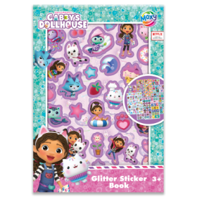 Třpytivé samolepky Gábinčin kouzelný domeček A5 8 archů