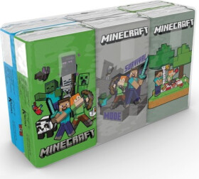 Papírové kapesníčky Minecraft 4 vrstvé 6 ks - Trigo