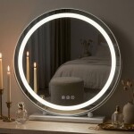 REA - Zrcadlo LED MAKE-UP White 50 cm HOM-12021