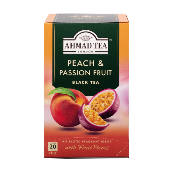 Ahmad Tea | Peach & Passion Fruit | 20 alu sáčků