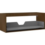 MEXEN - Box-A skříňka pro umyvadlo 120, 1 šuplík, ořech 91AX0-1200-470-1-86