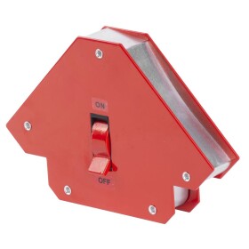 STREND PRO 222909 Magnet úhlový svařovací s vypínáním, 45°, 90°, 135°, 130x130mm, max. 25kg QJ6008
