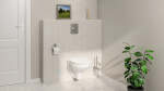 GROHE - Bau Ceramic Závěsné WC se sedátkem SoftClose, rimless, alpská bílá 39351000