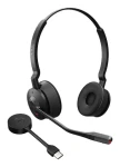 Jabra Engage 55 SE černá / Stereo bezdrátová náhlavní souprava / mikrofon / DECT / USB-C / UC (9659-430-111)