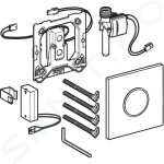 GEBERIT - Splachovací systémy Elektronické ovládání splachování pisoárů typ 10, bateriové napájení, chrom/chrom mat 116.035.KH.1