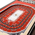 Cedule Chicago Blackhawks NHL 3D Stadium Banner
