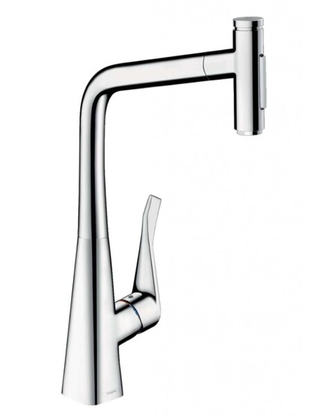 HANSGROHE - M71 Dřezová baterie M7117-H320 s výsuvnou sprškou, sBOX, chrom 73816000