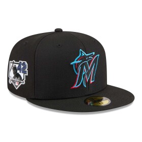 New Era Pánská kšiltovka Miami Marlins MLB 2026 Jackie Robinson Day 59FIFTY Fitted Velikost: 7 1/2