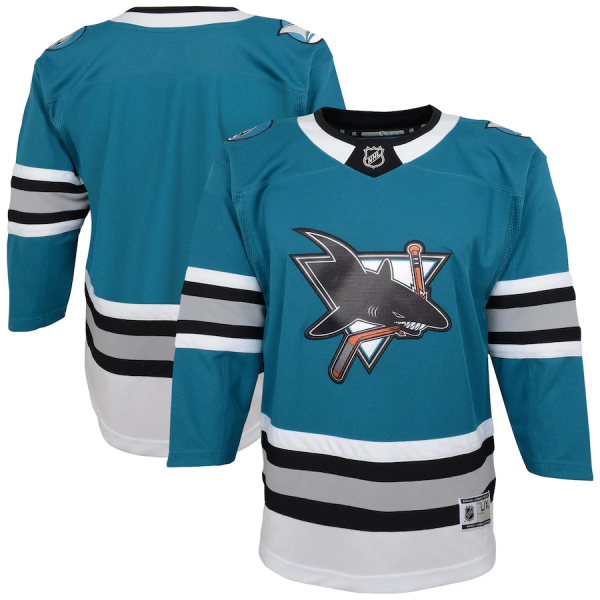 Outerstuff Dětský dres San Jose Sharks Premier Home 30th Anniversary Velikost: L/XL