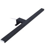 Mereo Led koupelnové osvětlení nad zrcadlo, černá, 60 cm, 12 W, 780 lm, 4000 K, IP44, 230 V CN700B60