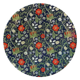 Plechový talíř Arts Crafts - Artichoke