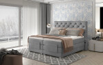 Boxspring Clover Rozměr: 140 x 200 cm, látka: Dora 21