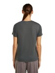 Dámské merino triko s krátkým rukávem ICEBREAKER Wmns Core SS Tee Panax, Obsidian velikost: M
