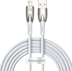 Baseus CADH000202 Kabel USB-A (M) - Lightning (M) 1 m bílá (CADH000202)