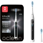 Oclean X Pro 20 bílá / Sonický zubní kartáček / 84.000 kmitů / 12 oblastí / Bluetooth / IPX7 (C01000736)
