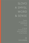 Slovo a smysl 34/ Word & Sense 34