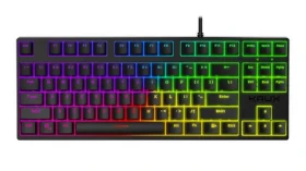 KRUX Atax Pro RGB Gateron Blue TKL černá / mechanická klávesnice / Gateron Blue / US layout (KRX0079)