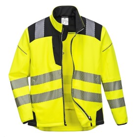 Bunda HiVis T402 reflexní Softshell Vision žluto-černá XL žluto-černá
