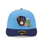 New Era Pánská kšiltovka Milwaukee Brewers MLB 2026 Authentic Spring Training Pre-Curved 59FIFTY Velikost: 7 1/2