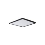 SAPHO - AZPO stropní LED svítidlo, 225x225, 12,3W, 3000/4000/6000K, IP54, černá mat 31531