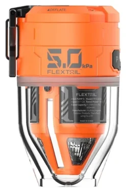 Flextail Max Pump 3 oranžová / Přenosná vzduchová pumpa / tlak 5 kPa / 500 l/min (Max Pump 3-O)