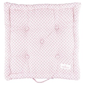 GREEN GATE Prošívaný podsedák Narina Pale Pink 50 x 50 cm, růžová barva