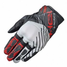 Held Hamada 2 adventure rukavice vel.9 šedé/červené/černé - 8