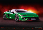 Nástěnný kalendář 2027 Helma Cars