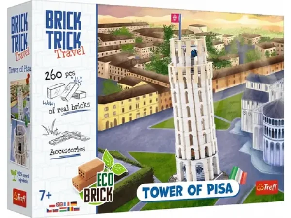 Trefl Brick Trick Šikmá věž v Pise