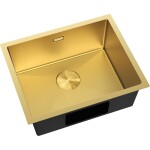 MEXEN - Trixo ocelový dřez 1-bowl 540 x 440 mm, zlatá HC 6414541000-55HC