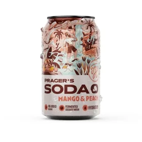 Prager's Soda 330 ml mango peach (18800)