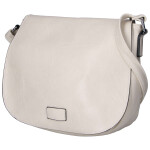 Menší dámská crossbody s velkou klopou Rashida, krémová