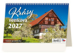Kalendář stolní 2027 - Krásy venkova