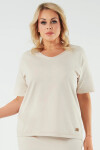 Dámská halenka Madri béžová - Italian Fashion 2XL