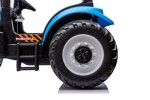 Mamido Dětský elektrický traktor A011 24V 400W modrý