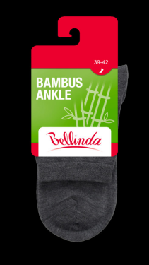 Bambusové ponožky BAMBUS LADIES ANKLE smetanové - BELLINDA krémová 35-38