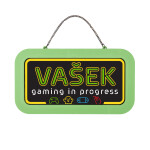 Neonová cedulka se jménem - Vašek - Albi