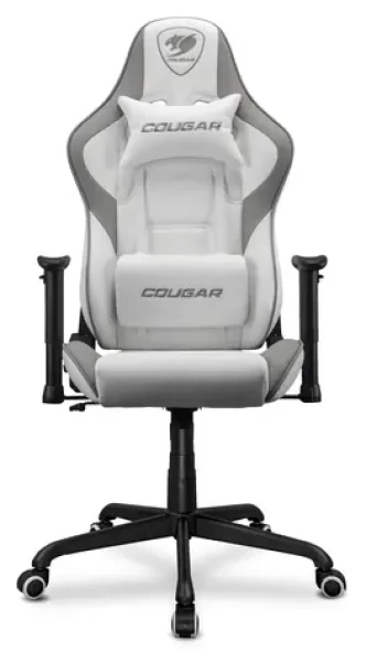 COUGAR Armor Elite bílá / Herní židle / nastavitelná / syntetická kůže / pojezd. kolečka / nosnost 120 kg (CGR-ELI-WHB)