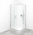 Sprchový kout čtverec 90x90 cm SAT TEX SATBKTEXQ90CRS SATBKTEXQ90CRS