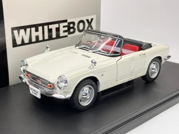 1966 Honda S800 bílá - - WhiteBox 1/24 - WB124184