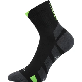 VOXX Ponožky slabé GASTL se stříbrem ČERNÉ (3 páry) 35-38 112286