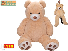 Plyšový medvěd Plush Friends 170 cm - béžový