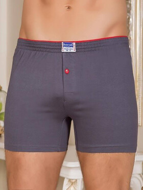 Boxerky BR BK 1099.26P tmavě šedé S