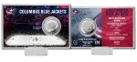 Highland Mint Mince Columbus Blue Jackets NHL Team History Silver Coin Card