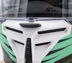 Integrální helma Xrc Loomis blk/trqs/dark green/wht - S / bílá