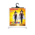 Ptakoviny.cz Dětský kostým Čarodějnice barevná Velikost: 4-6 roků