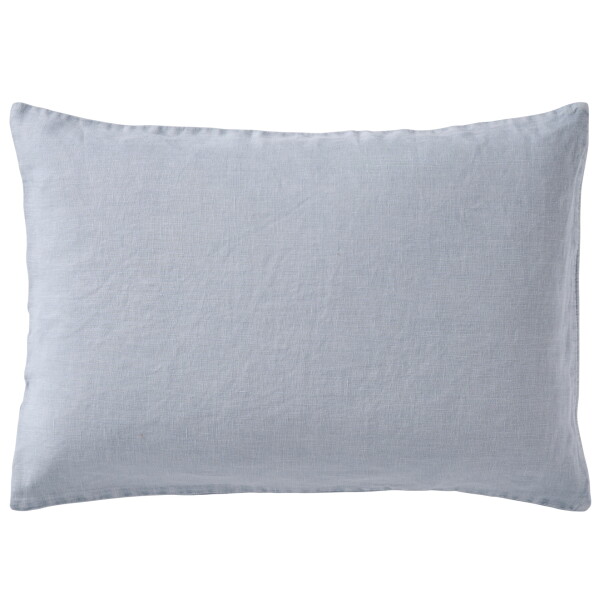 Ib Laursen Lněný povlak na polštář Cornflower 40 × 60 cm, modrá barva, textil