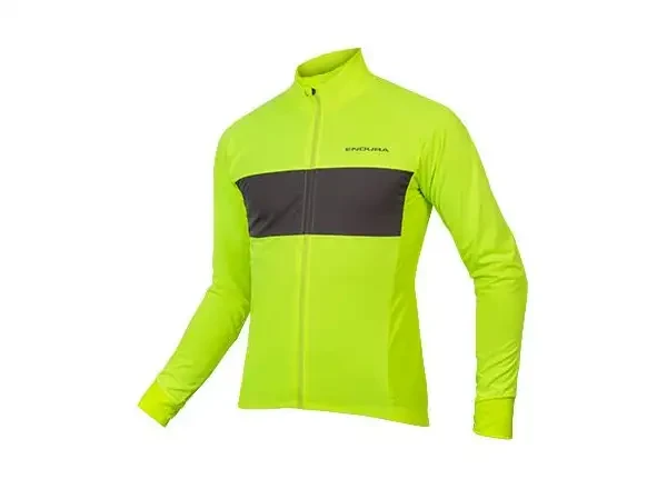 Endura FS260-Pro Jetstream pánský dres dlouhý rukáv Hi-Viz Yellow vel.